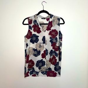 Ann Taylor floral blouse